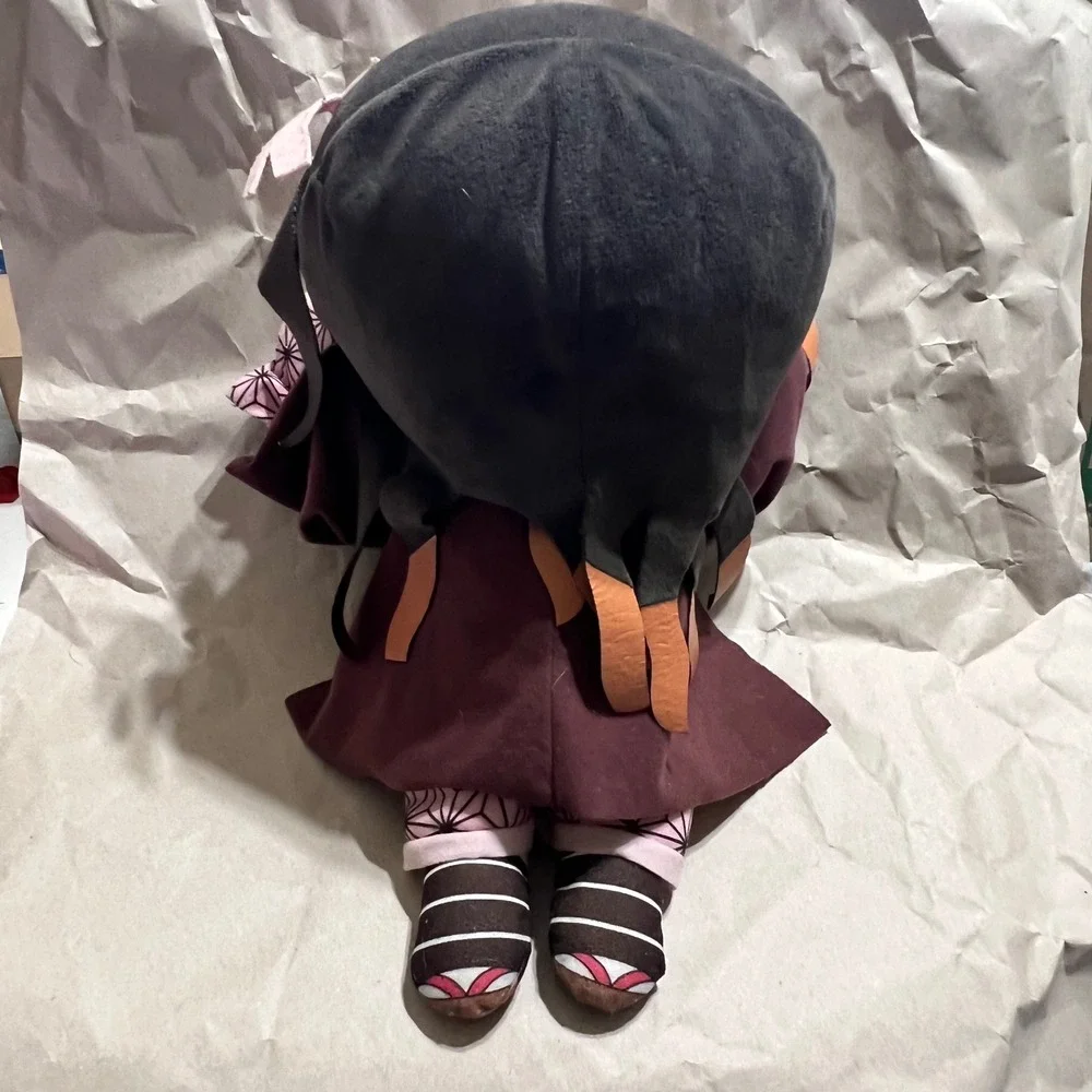 SEGA Nezuko Kamado Plush Demon Slayer Kimetsu no Yaiba Pink Kimono Toy Anime - Picture 4 of 9